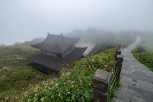 Fanjing Mountain steps