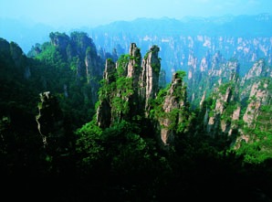 Spring is good time to visit zhangjiajie