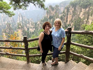 Touring Zhangjiajie with us.