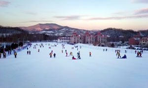 excellent snow quality in yabuli ski resort