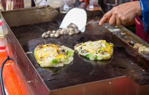Xiamen best food: Oyster Omelette