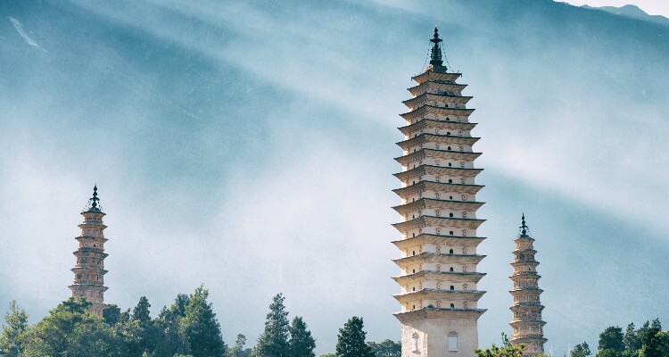 The Three Pagodas