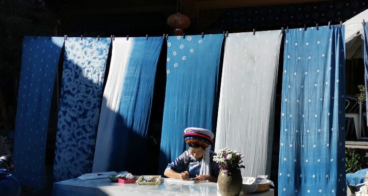 Tie-dye in Zhoucheng