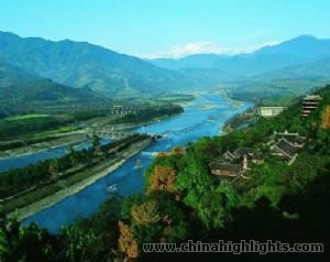 Dujiangyan Irrigation Project Chengdu China
