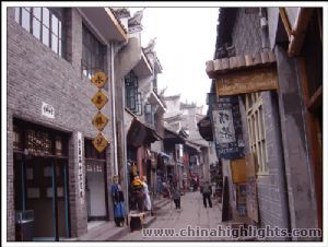There're many streets like this one , Fenghuang