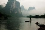hiiking along Li River-travel hiiking along Li River-travel