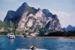 Speed Boat on Li River from Guilin to Yangshuo