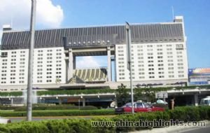 Hangzhou Railway Station's Magnificient appearance Hangzhou Railway Station's Magnificient appearance