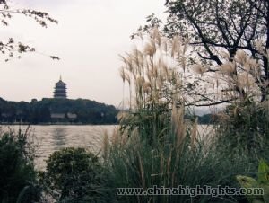 The charming sight of the West Lake The charming sight of the West Lake