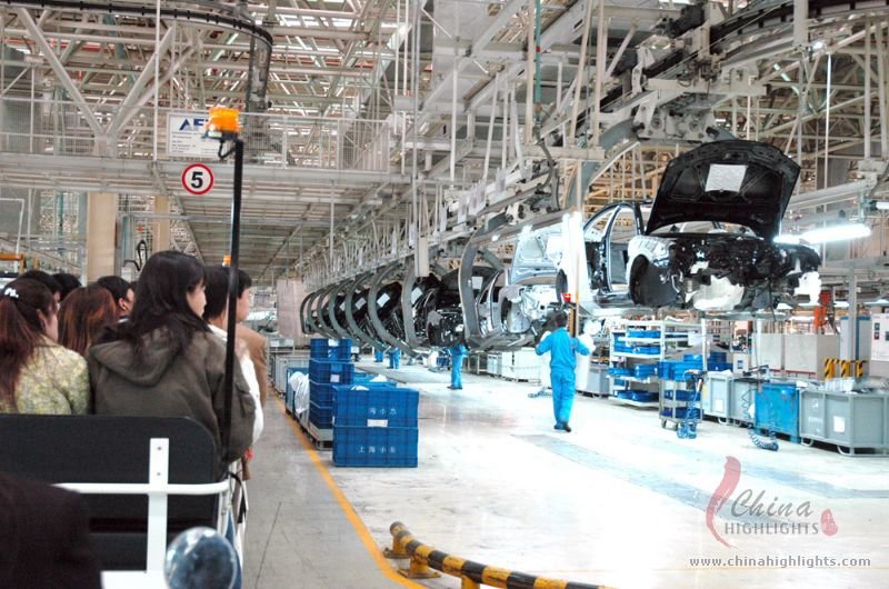 Shanghai Volkswagen Industrial Tour