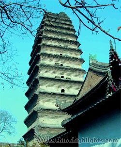 Small Wild Goose Pagoda