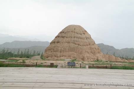 The Mausoleum of Xixia Dynasty