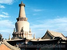 Grand Buddha Temple in Zhangye