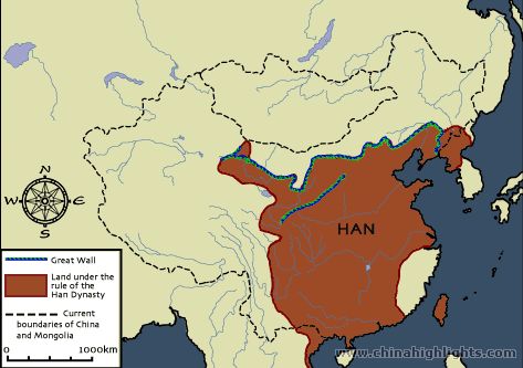 Dinasti Han(汉朝) 206SM-220