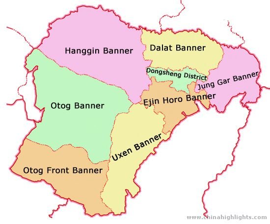 Map of the Region