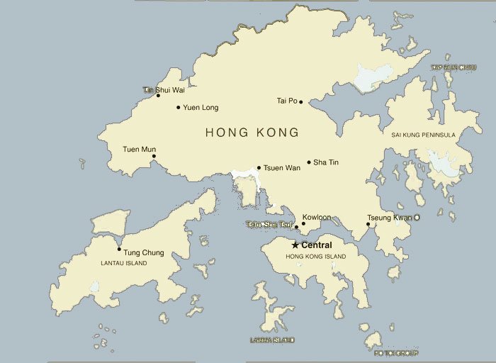 Where is Hong Kong located?