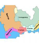 Map of the Region Map of the Region