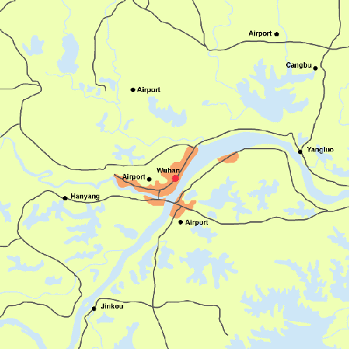 Map of the Region