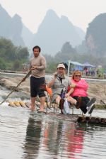 Raft drift from Chaoyang Pier to Gongnong Bridge