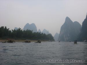 Li River scenery at Xingping