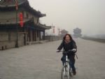 Riding Bicycle on the Great Wall Riding Bicycle on the Great Wall