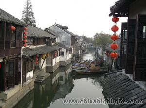 The charming sight along the river