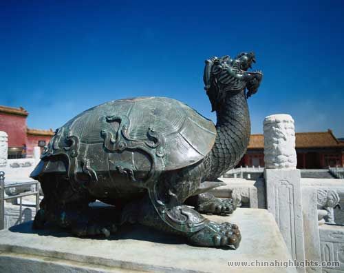Chinese Tortoise Statues