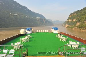Sun Deck of Blue Whale