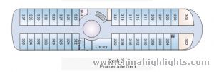 Promenade Deck of Century Star