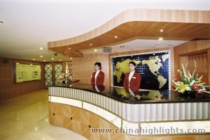Reception Desk and Cashier of Century Sun