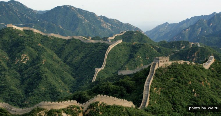 la Grande Muraille à Badaling