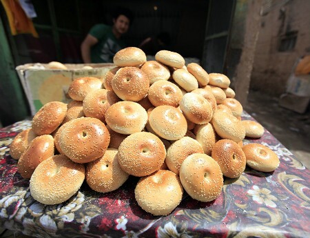 pain grillé du Xinjiang