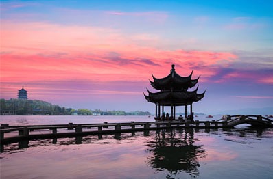 lago occidentale di hangzhou