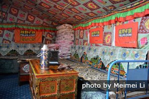 Tentes hôtel au camp de base