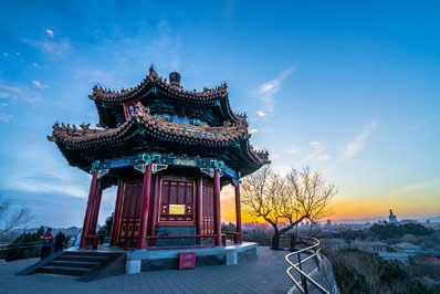 Pechino parco Jingshan