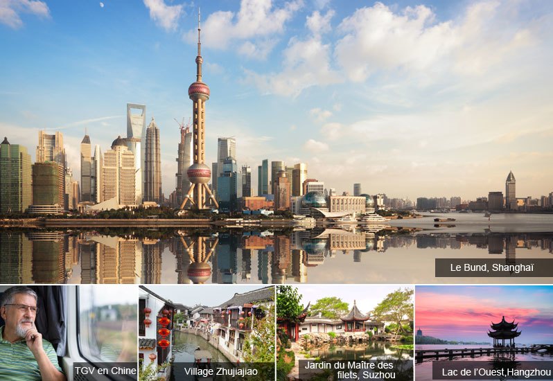 Shanghai, Suzhou and Hangzhou