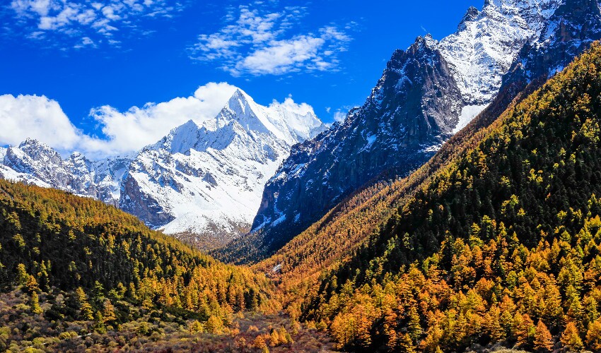 le parc national de Yading est une véritable pépite naturelle