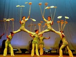 Chinese Acrobatics, the Acrobatic Art in China