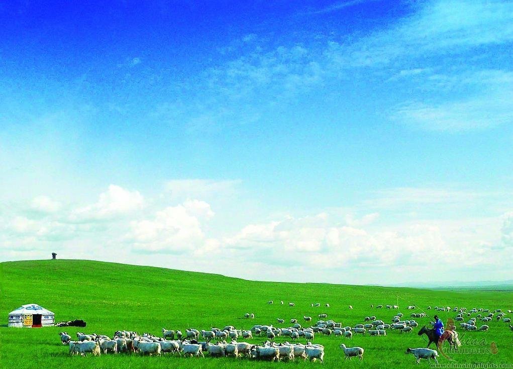 果てのない大草原　フフホト２泊３日間