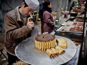 Muslim Quarter, A Exotic Food Street in Xi'an