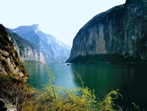 Gorge Qutang de la rivière Yangtsé