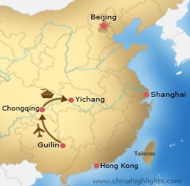 7 Days Guilin Chongqing Yangtze and Yichang Tour - China Yangtze Tours