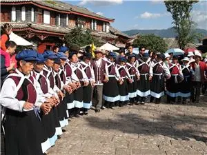 Traditional Naxi show