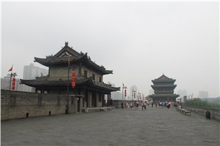 Устройство городской стены