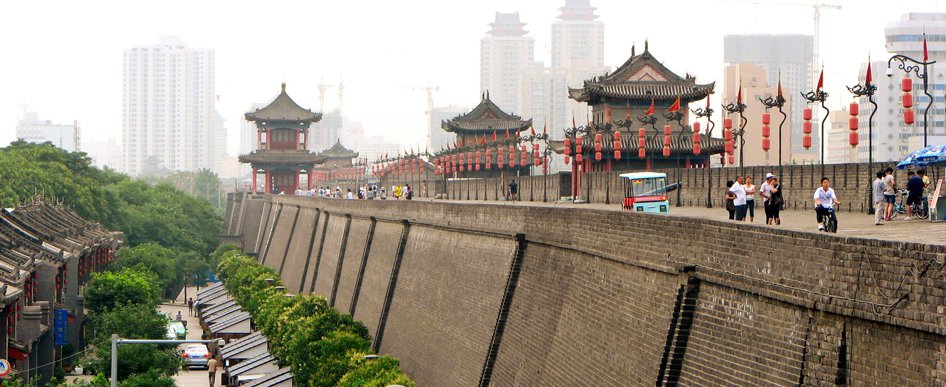 The Ancient City Wall in Xi'an