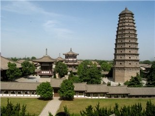 Храм Фамэнь