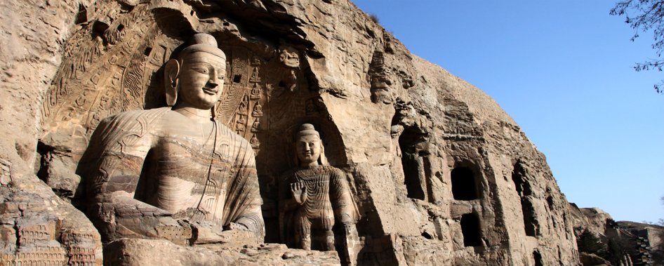 Yungang Grottoes in Datong
