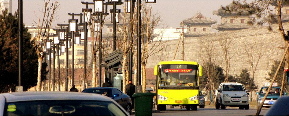 The Ancient city wall in Datong