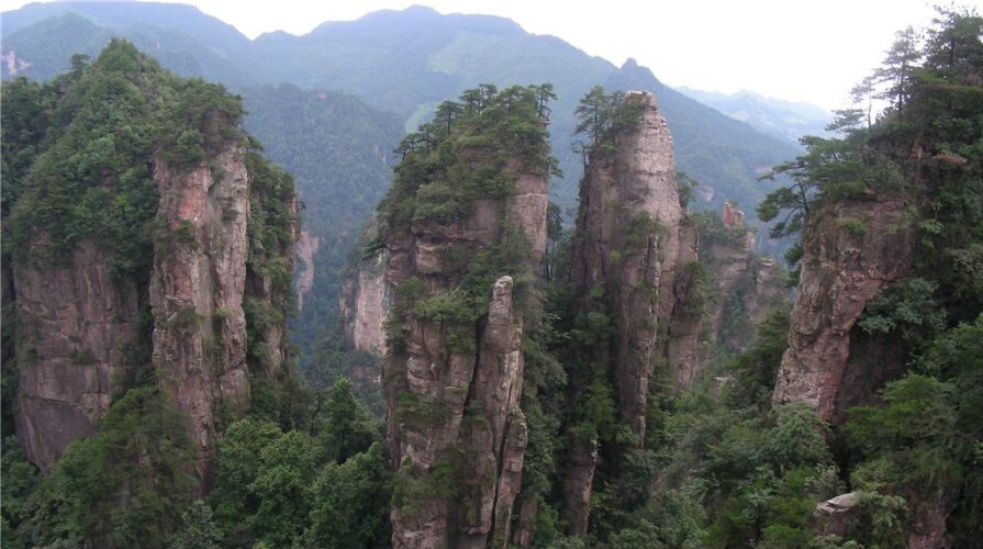Yellow Stone Village in zhangjiajie national forest park