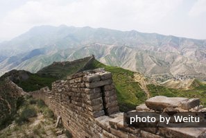 The Ming Dynasty great wall